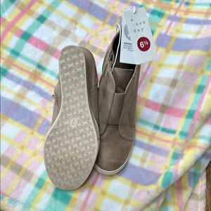 A New Day Women's Taupe Slip-On Shoes